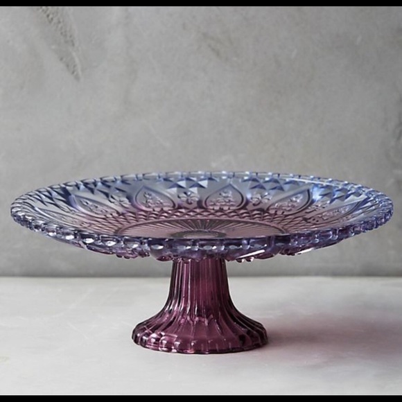 Anthropologie Other - Color cut cake stand by Anthropologie
